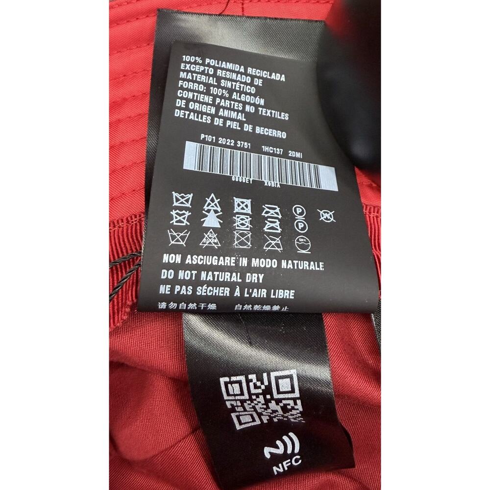 Prada Red Re-Nylon Bucket Hat Size Small - Picture 9 of 9